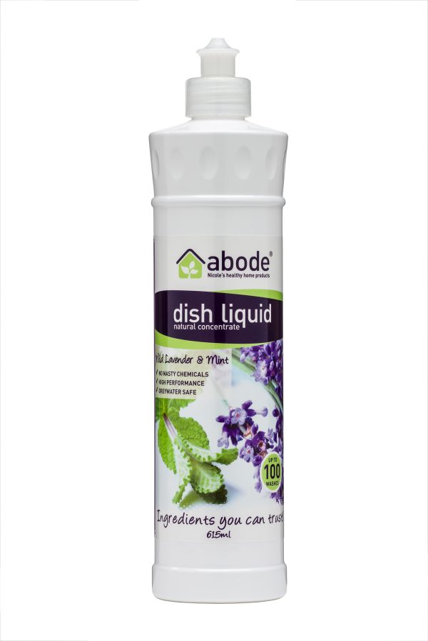 Abode Lavender & Mint Dish Liquid (615ml)